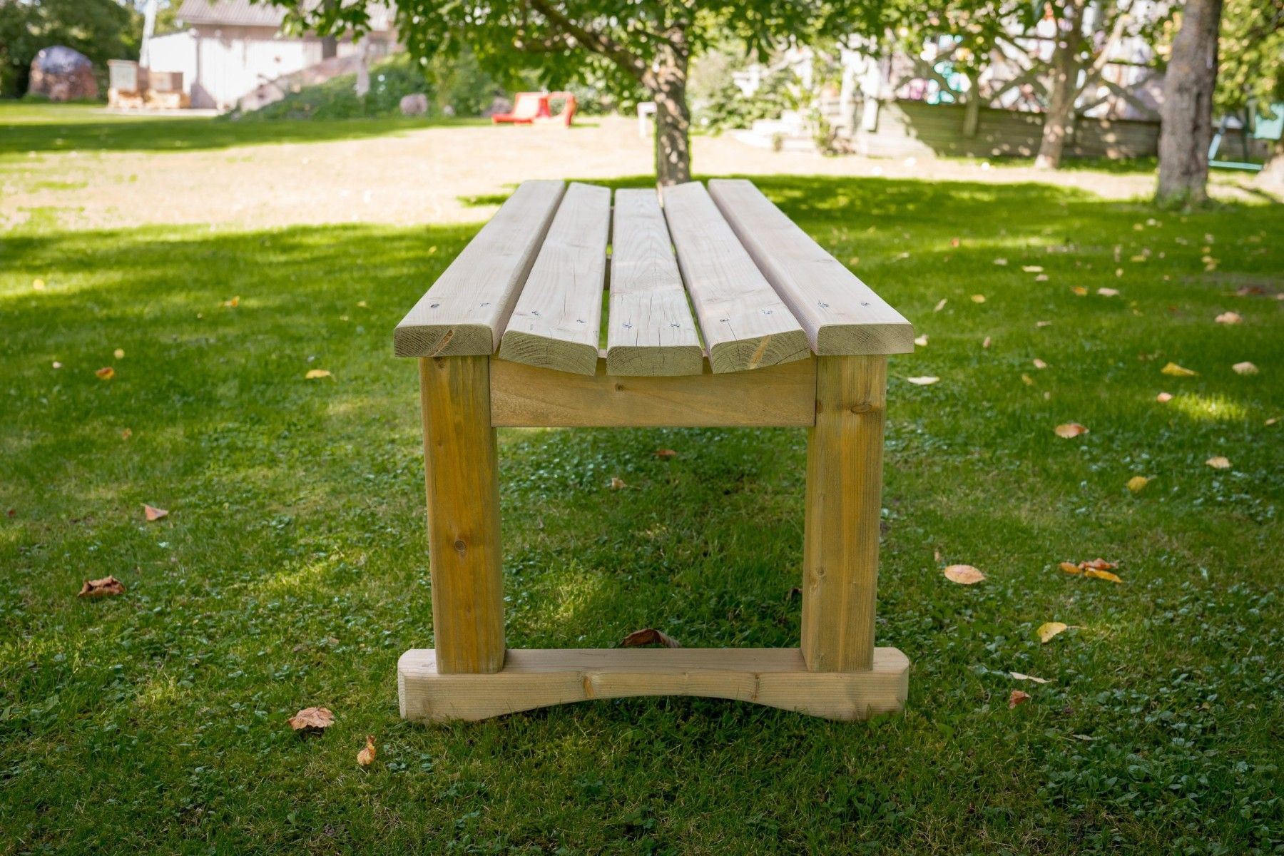 Dārza krēsls Timber Dream, sols, platums 150 cm, koks — attēls 2