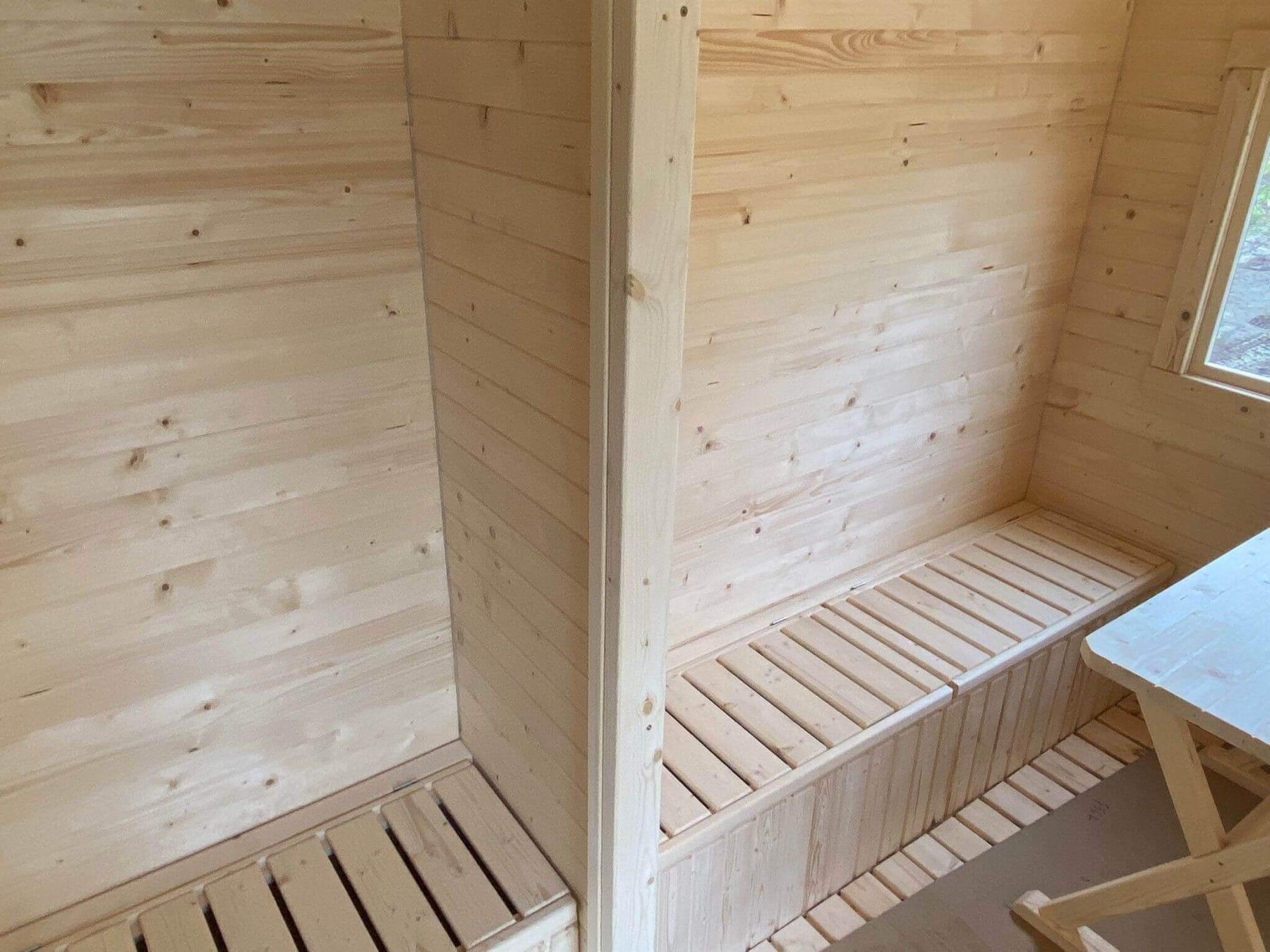 Mucas pirts, malkas krāsns, 12,65 m² — attēls 5