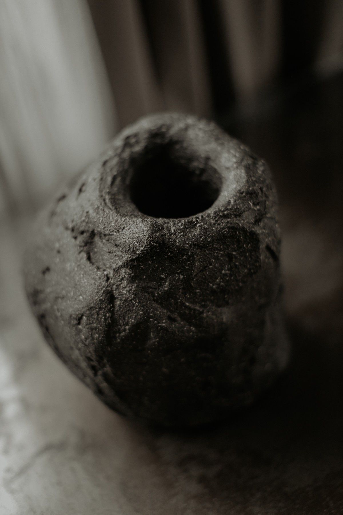 Vāze Artterrace, augstums 19 cm, pelēkā krāsā — attēls 2