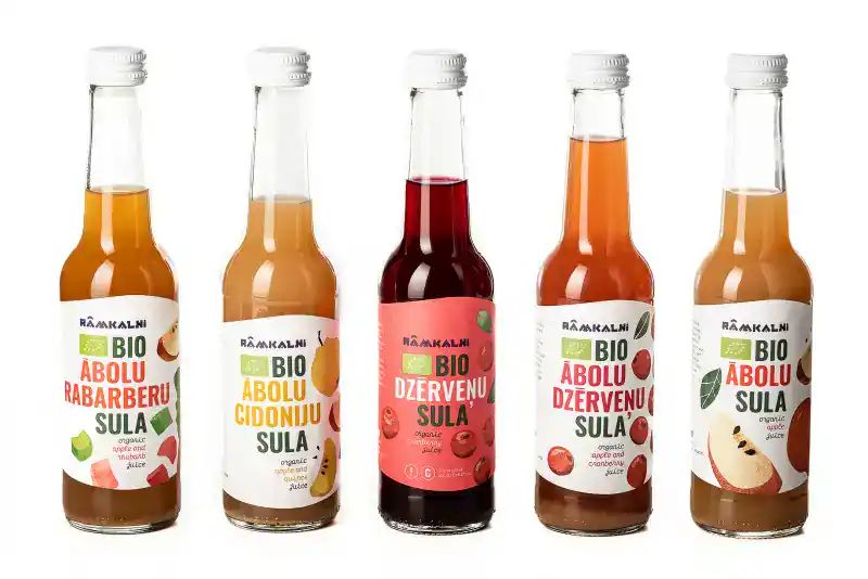 BIO ābolu–rabarberu sula, 12 × 275 ml — attēls 3