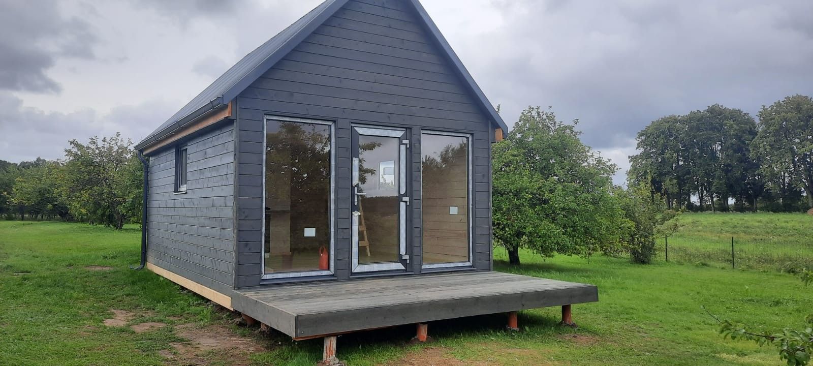 Moduļu māja, 25 m², gatava dzīvošanai