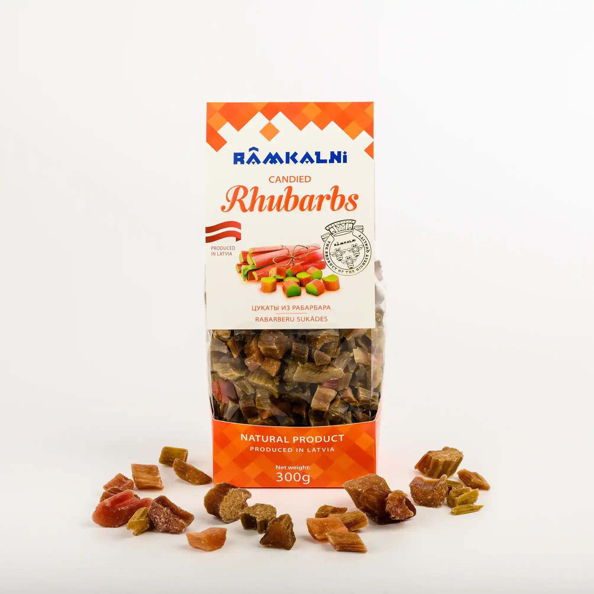 Rabarberu sukādes, 300 g — attēls 2