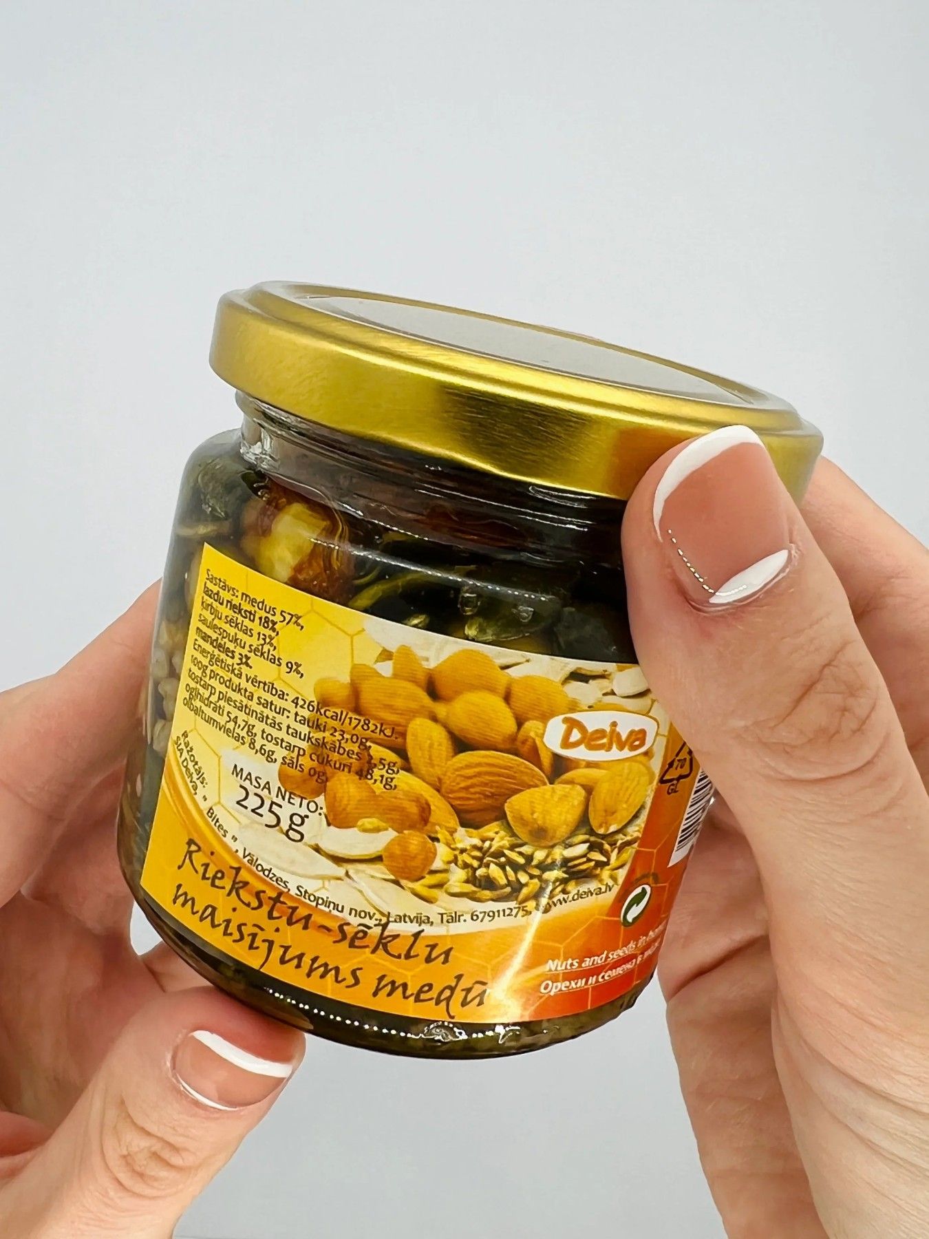 Medus ar piedevām Deiva, 225 g — attēls 3