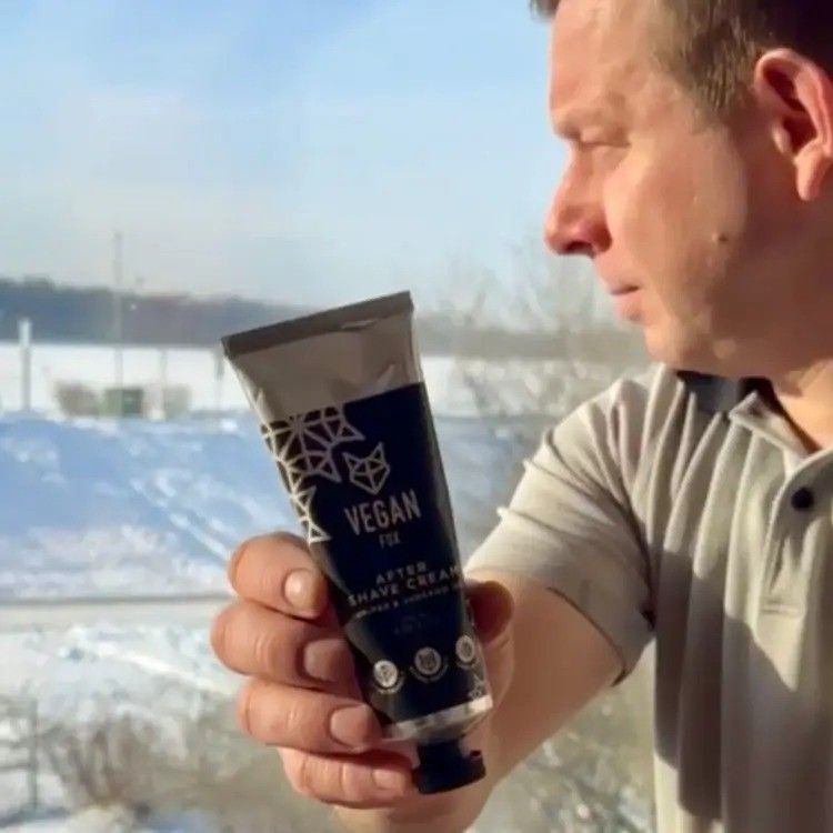 Līdzeklis pēc skūšanās Vegan Fox, krēms, 120 ml — attēls 3
