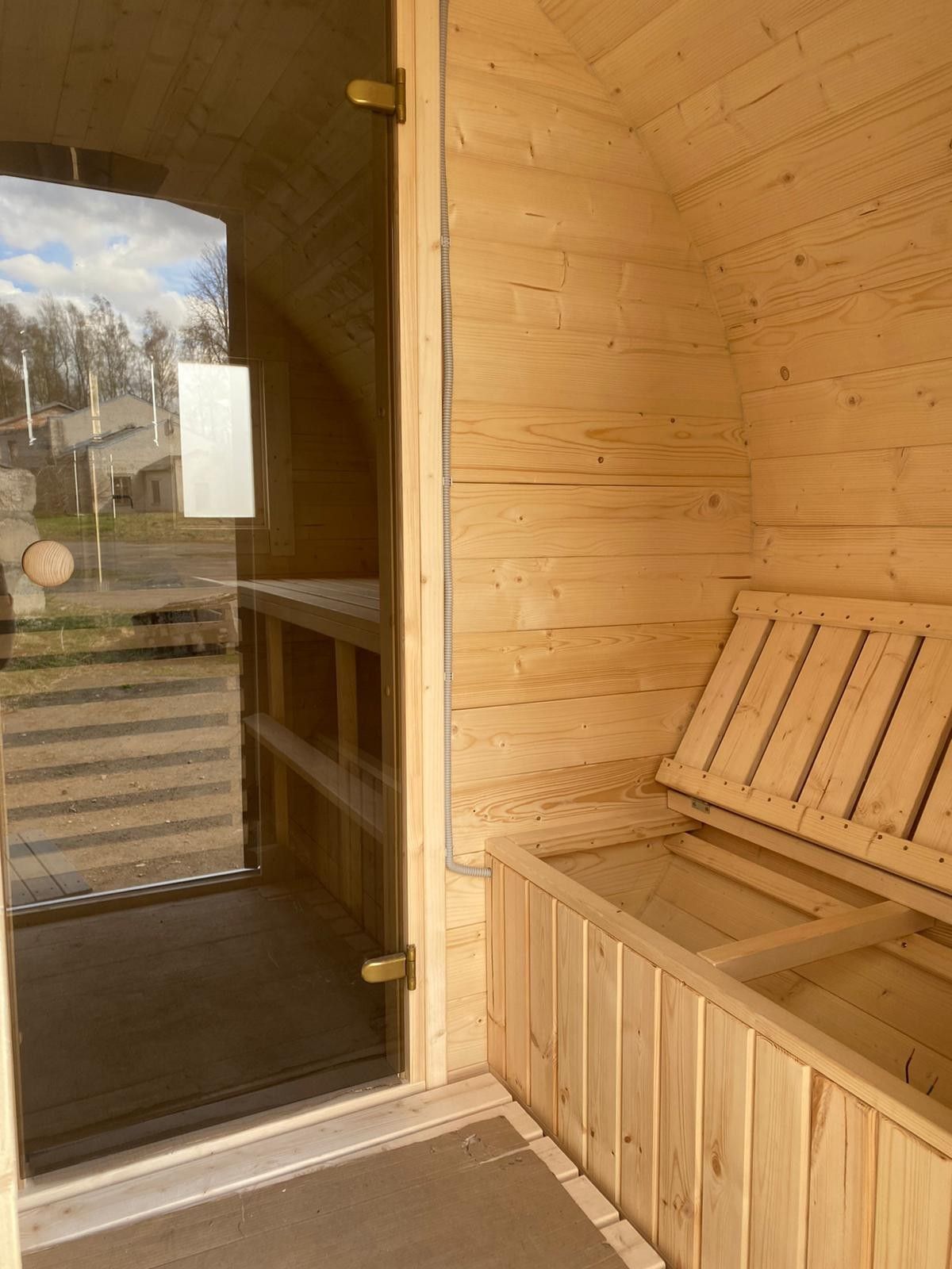 Mucas pirts, malkas krāsns, 8,05 m² — attēls 3