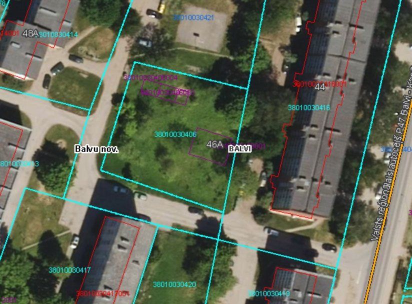 Zemes gabals 1356 m², Bērzpils iela, Balvi — attēls 5