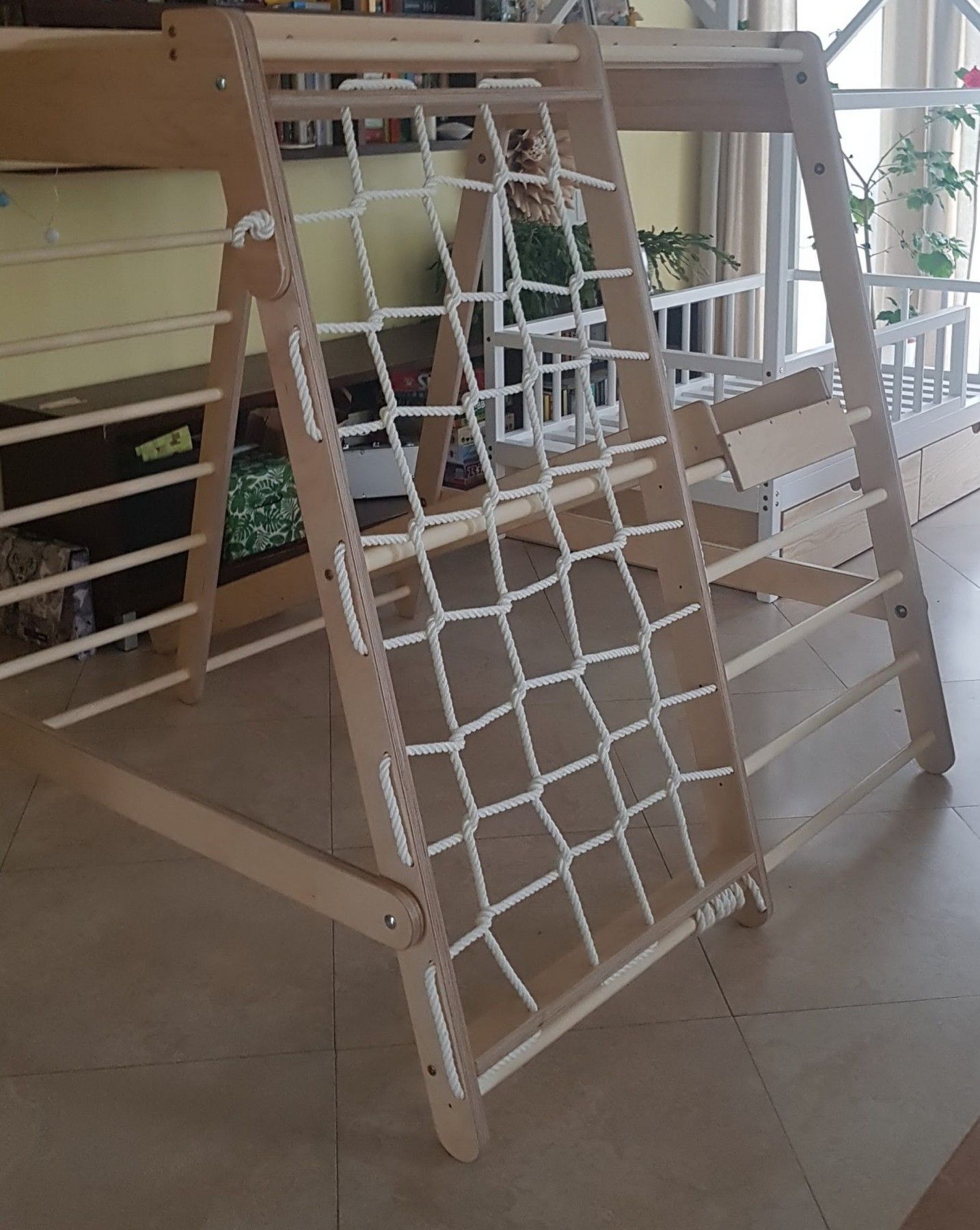Rotaļu komplekss, platums 1,5 m, garums 1,5 m, koks — attēls 4
