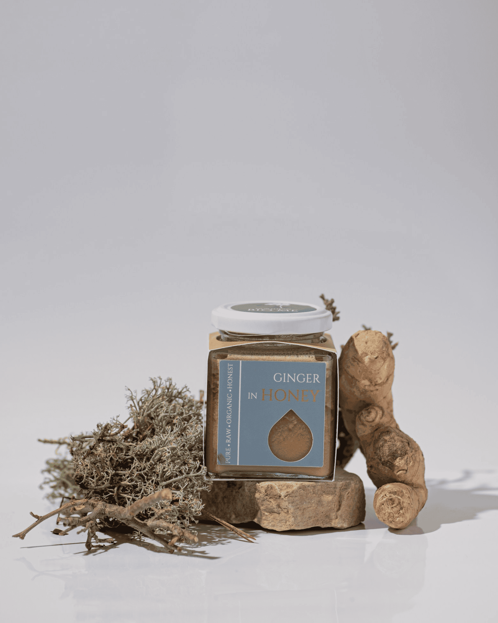 BIO ingvers medū, 250 g