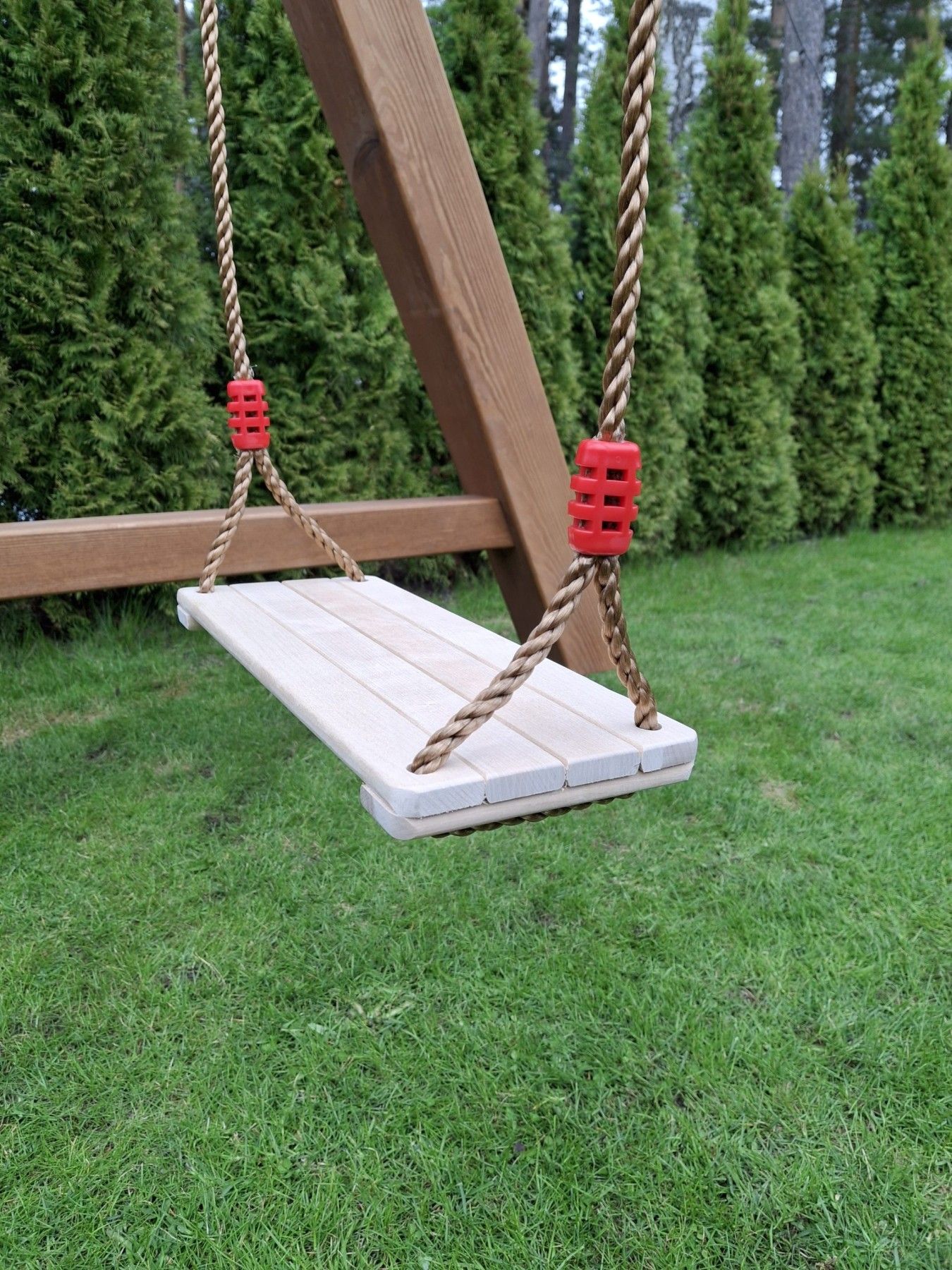 Ligzdas šūpoles Timber Dream, koks, brūnā krāsā — attēls 3