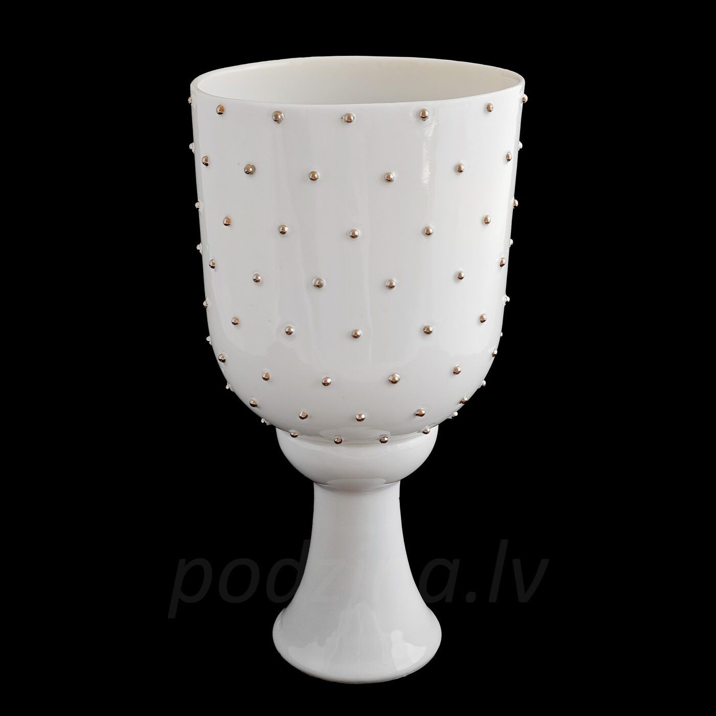 Vāze Podziņas porcelāns, augstums 26 cm, porcelāns