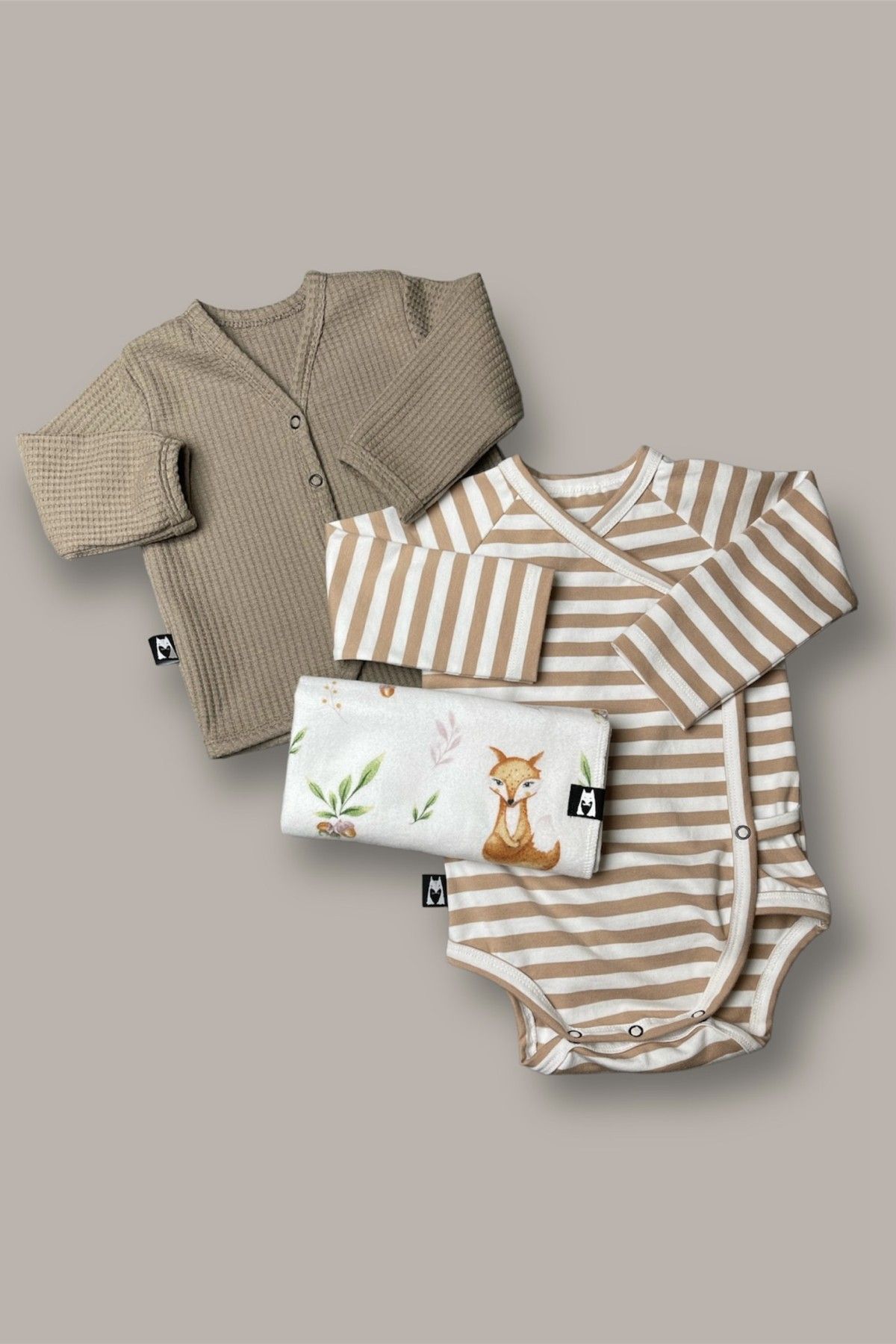 Zīdaiņu bodijs BaraBeku Kids, 56, 62, 68, 74 cm, kokvilna — attēls 2
