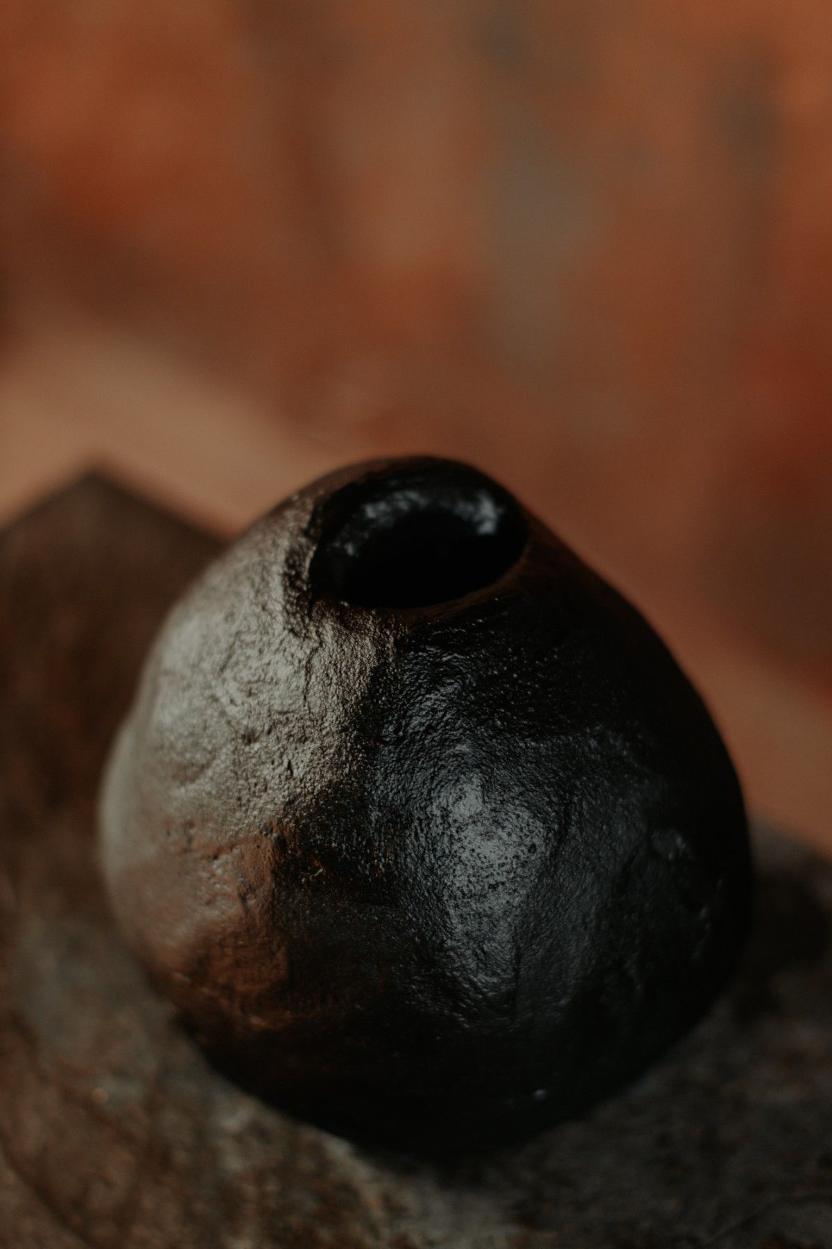 Vāze Artterrace, augstums 22 cm, melnā krāsā — attēls 3