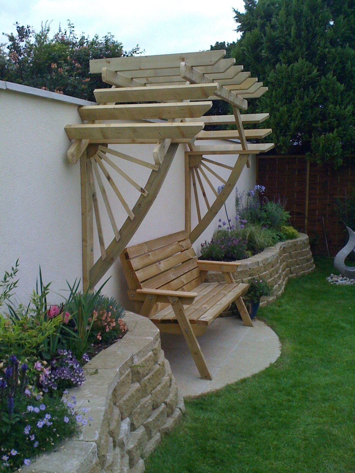 Atzveltnes krēsls Timber Dream Bauska, platums 147 cm, koks — attēls 3