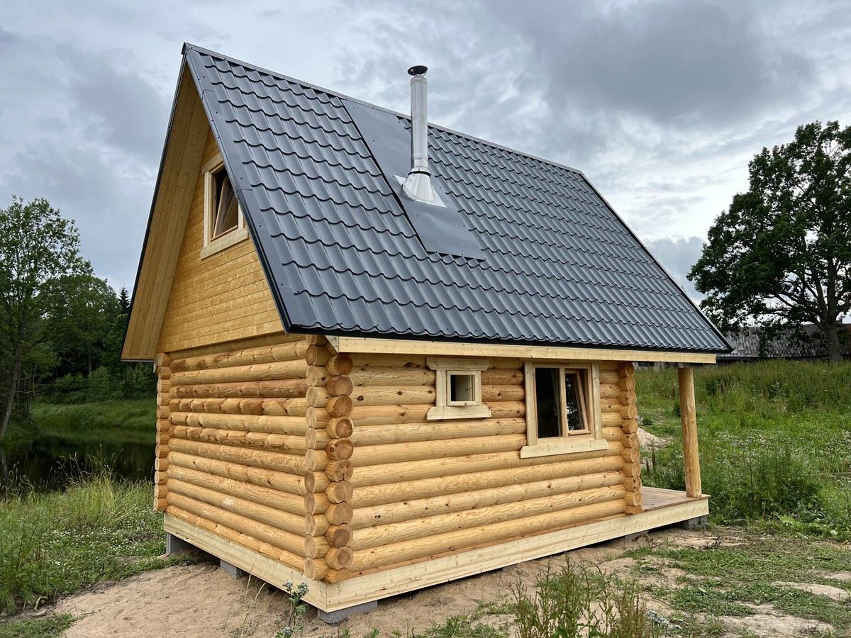 Guļbūves pirts, malkas krāsns, 51 m² — attēls 5