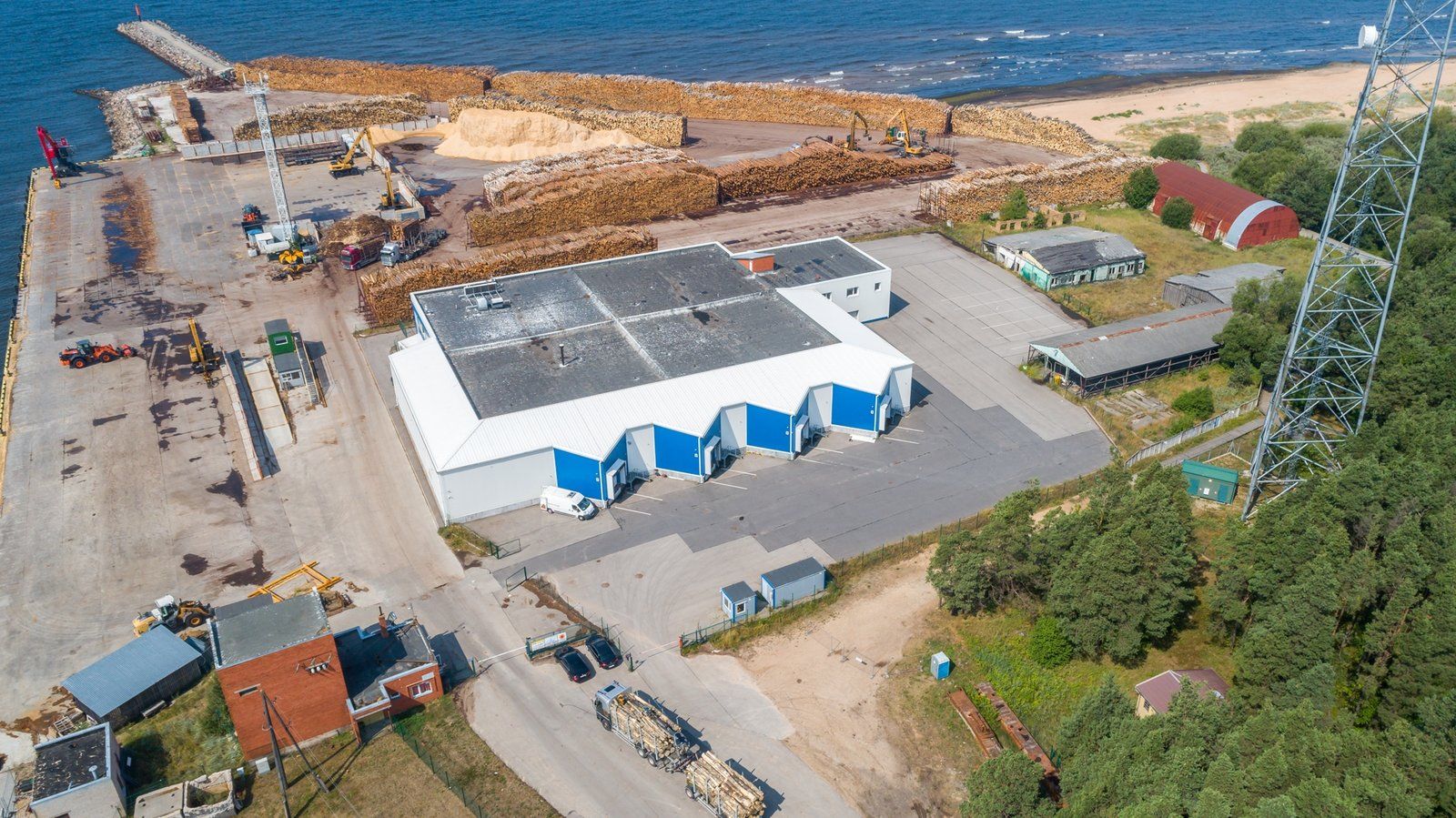 Ražošanas ēka 3317 m², Upes iela 56, Saulkrastu pagasts — attēls 2