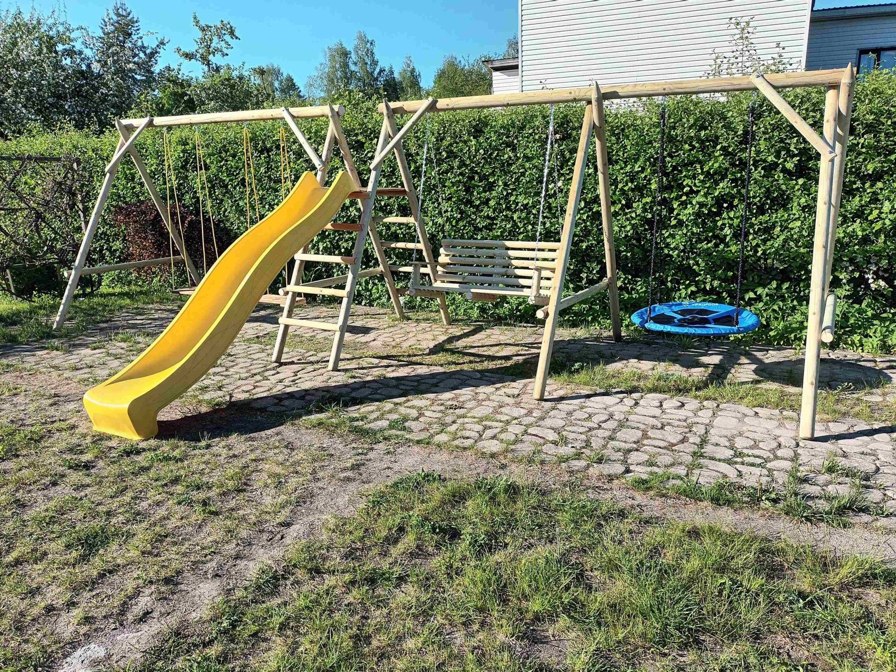 Rotaļu komplekss, platums 2,2 m, garums 8 m, augstums 2,2 m — attēls 3