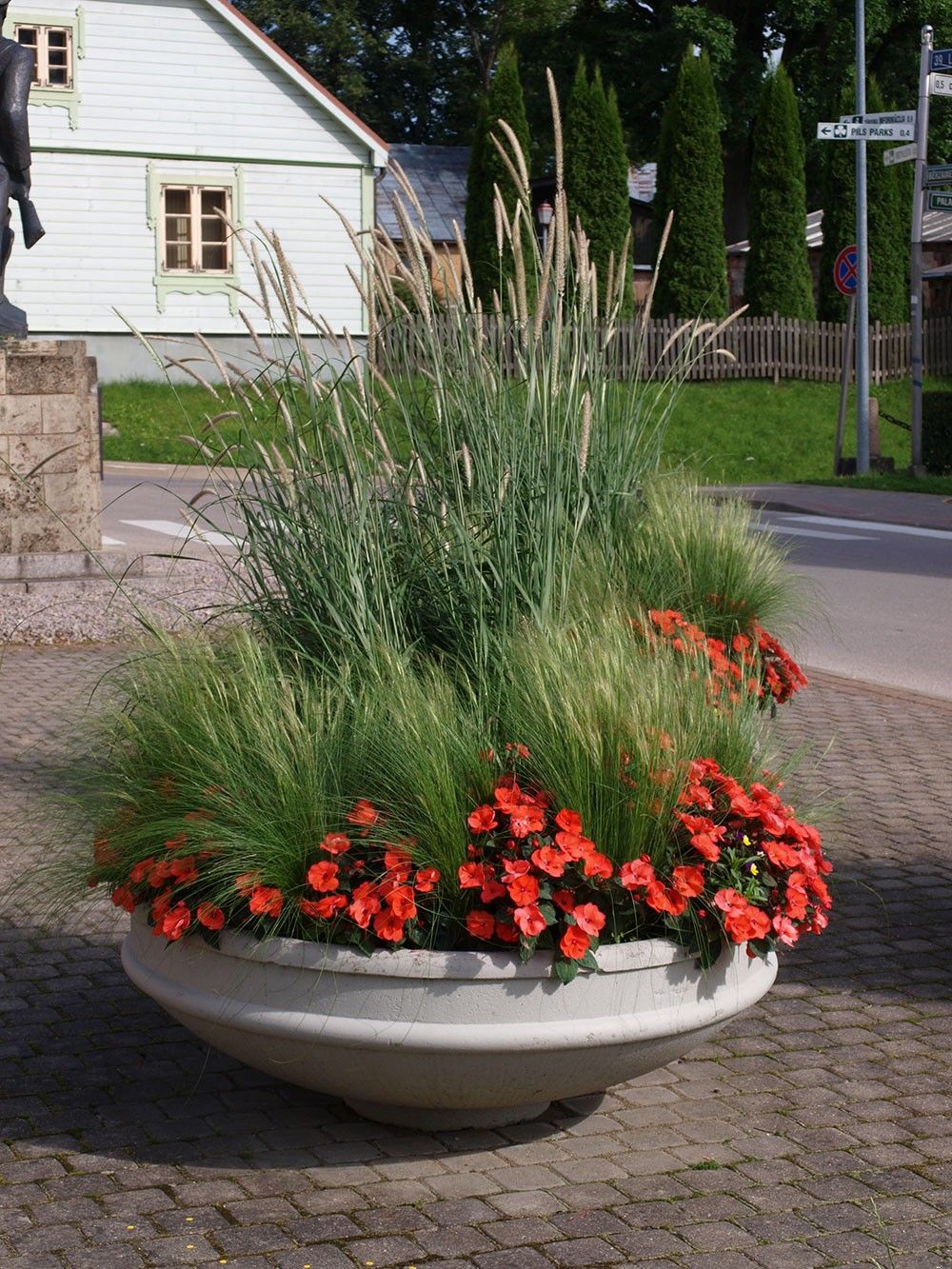 Puķu pods Podi.lv, Ø 125 cm, augstums 45 cm, betons
