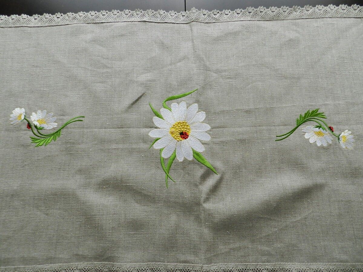 Galdauts Jolanya, platums 50 cm, garums 150 cm, lins — attēls 4
