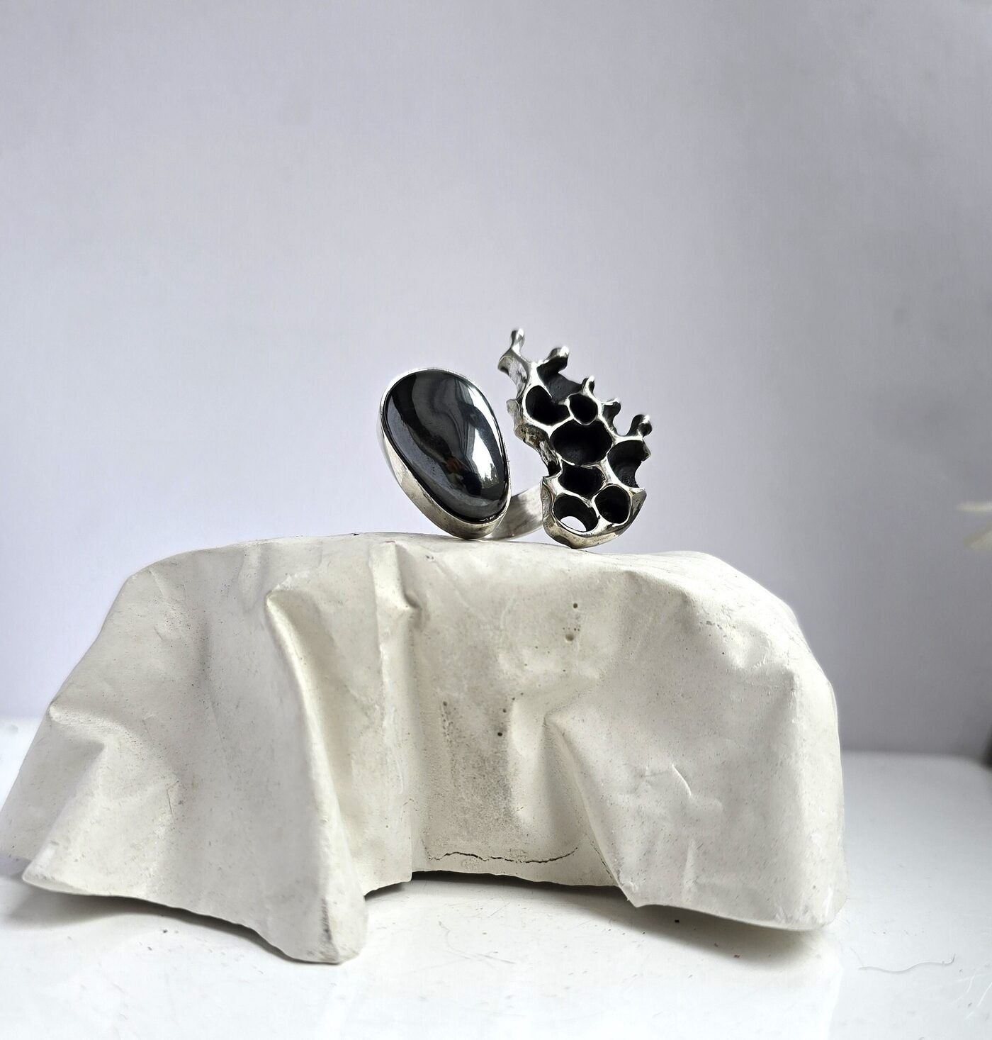Gredzens Asmane Jewellery, izm. 18, sudrabs 925 — attēls 3