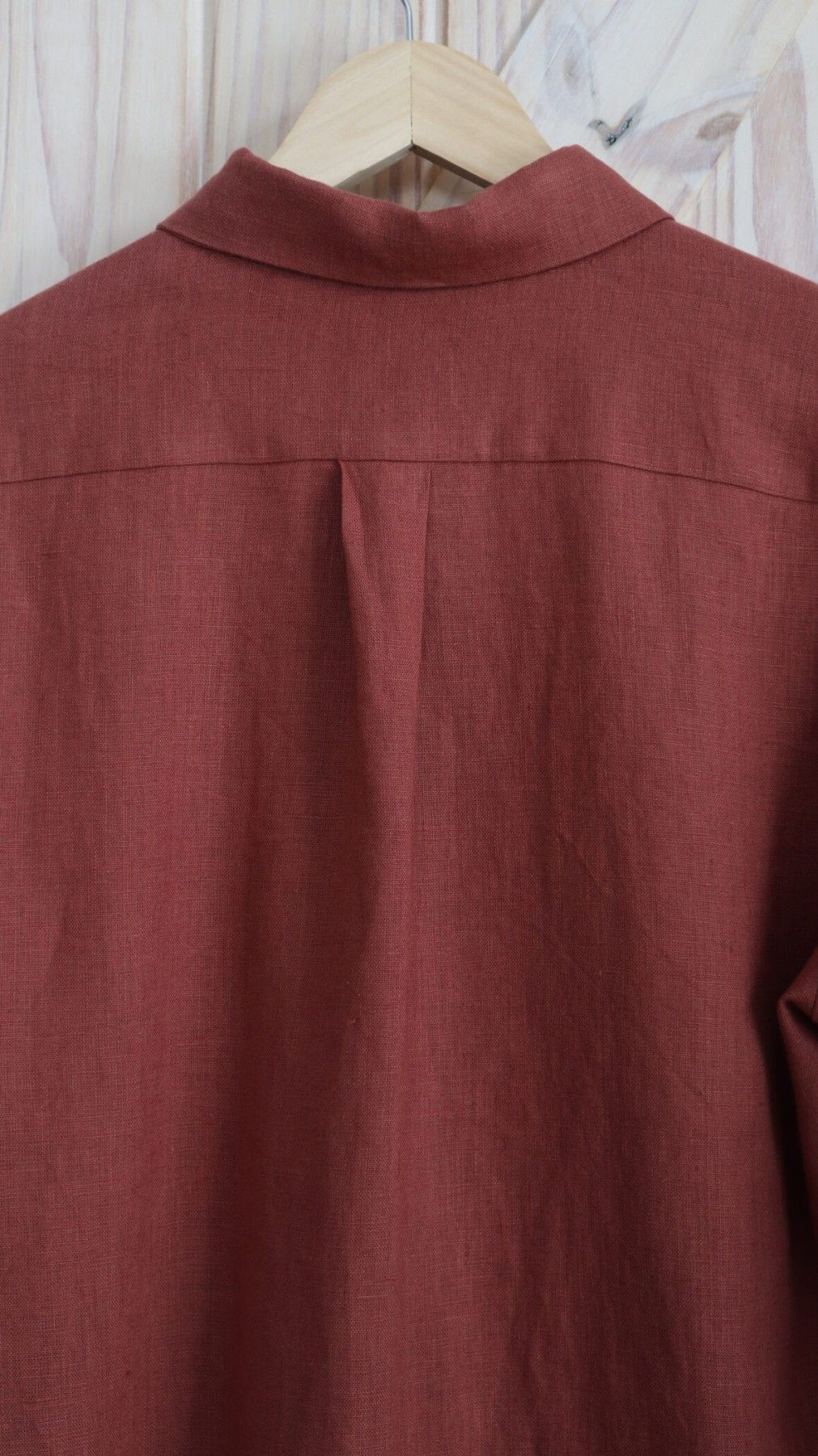 Vīriešu krekls ar garām piedurknēm Feel the Style, 3XL, lins — attēls 3