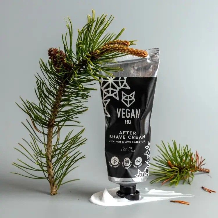 Līdzeklis pēc skūšanās Vegan Fox, krēms, 120 ml — attēls 2