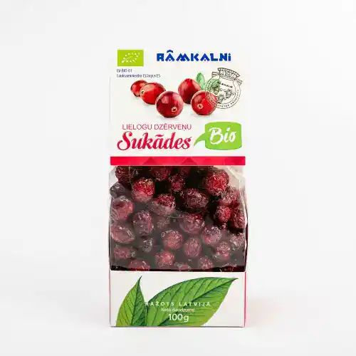BIO lielogu dzērveņu sukādes, 100 g — attēls 3