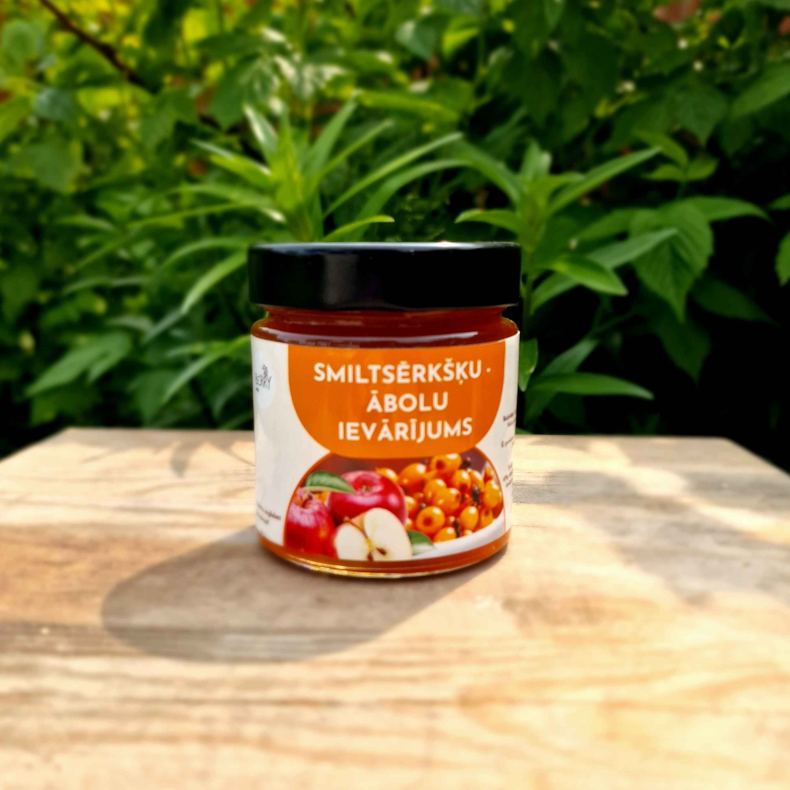 Smiltsērkšķu–ābolu ievārījums, 200 ml