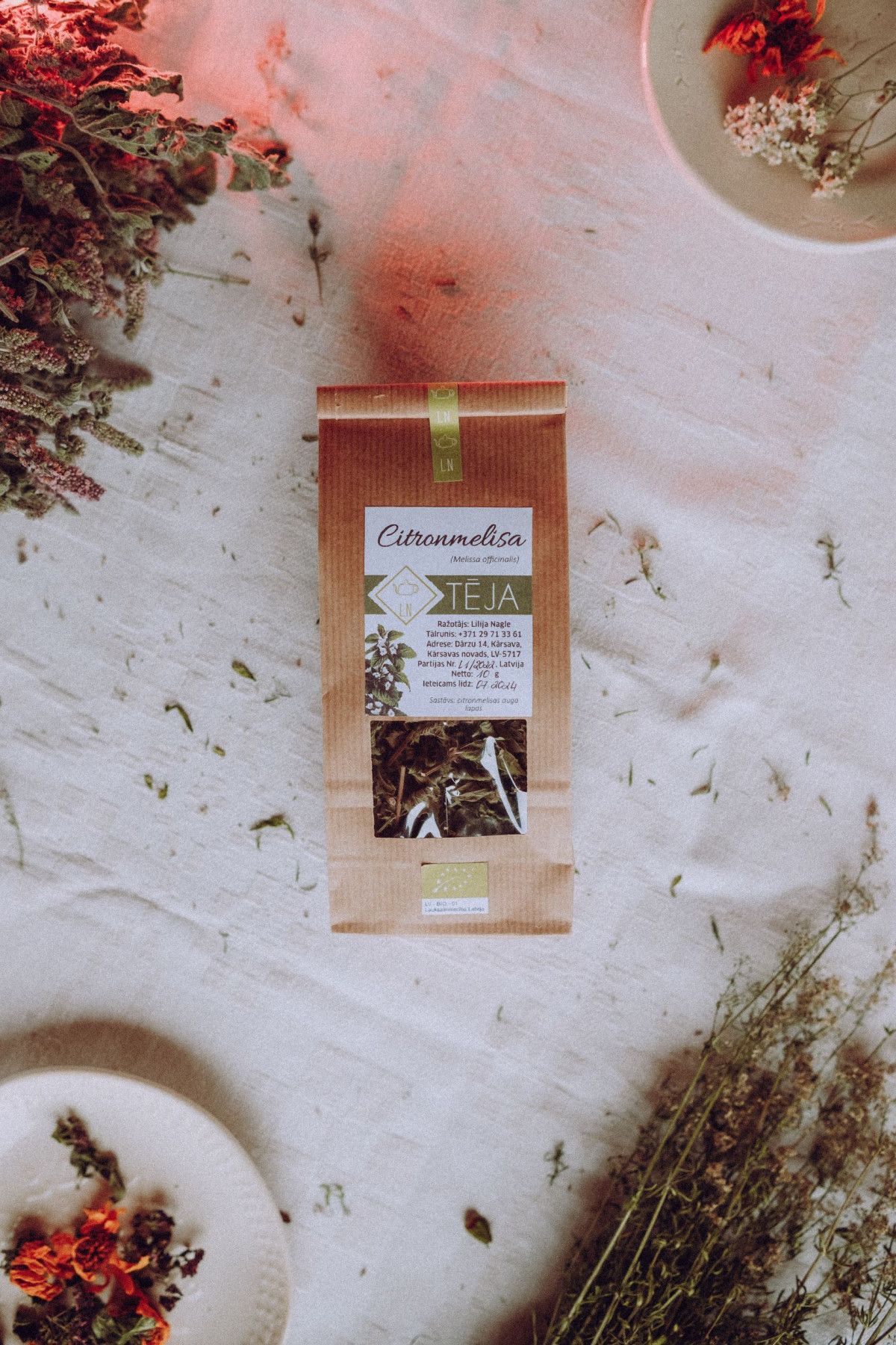 Citronmelisas tēja, 10 g — attēls 2