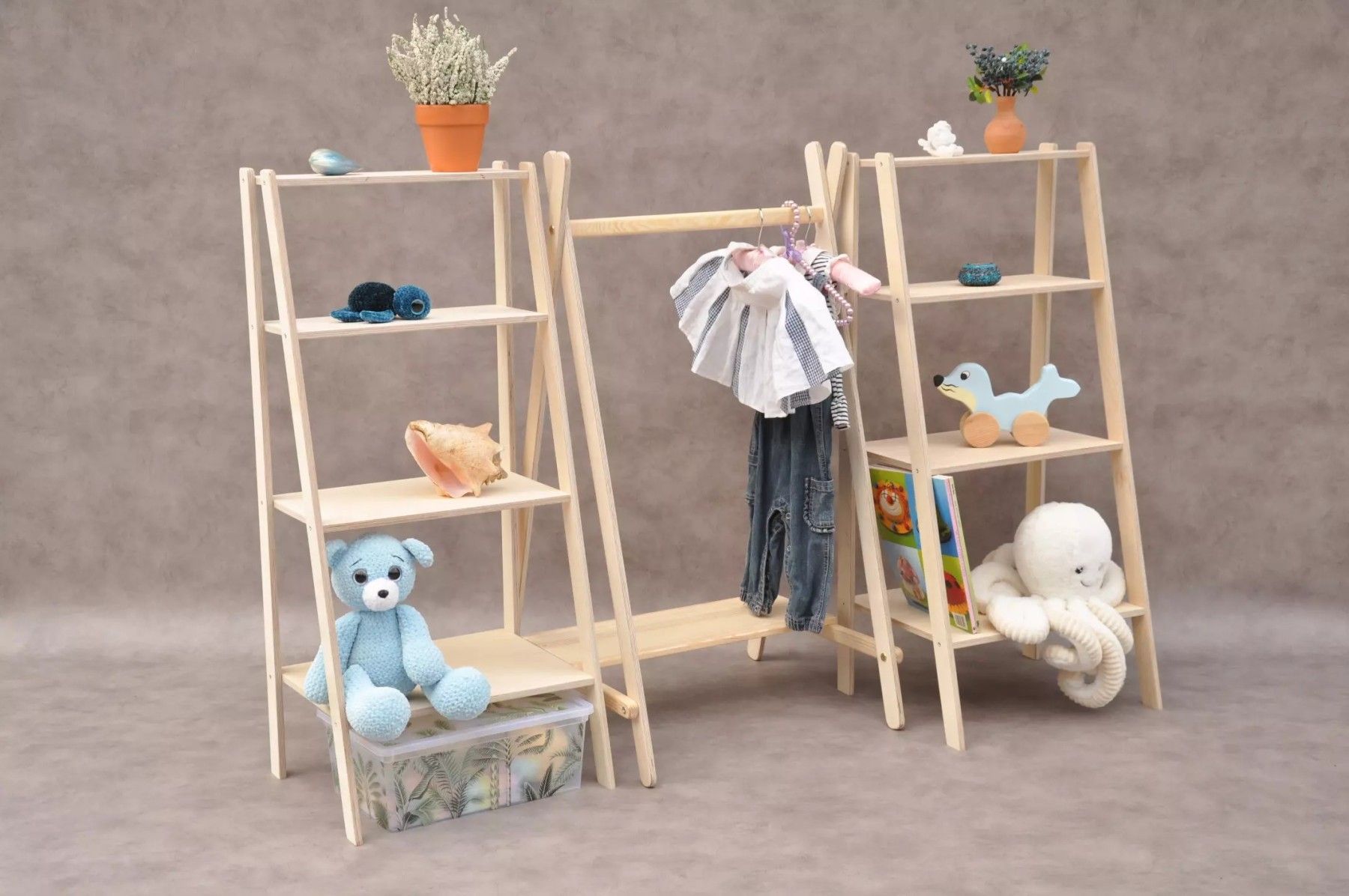 Drēbju skapis Barin Toys — attēls 4