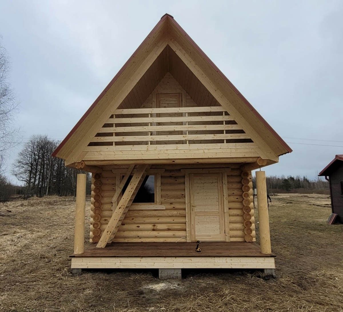 Guļbūves pirts, malkas krāsns, 68 m² — attēls 3