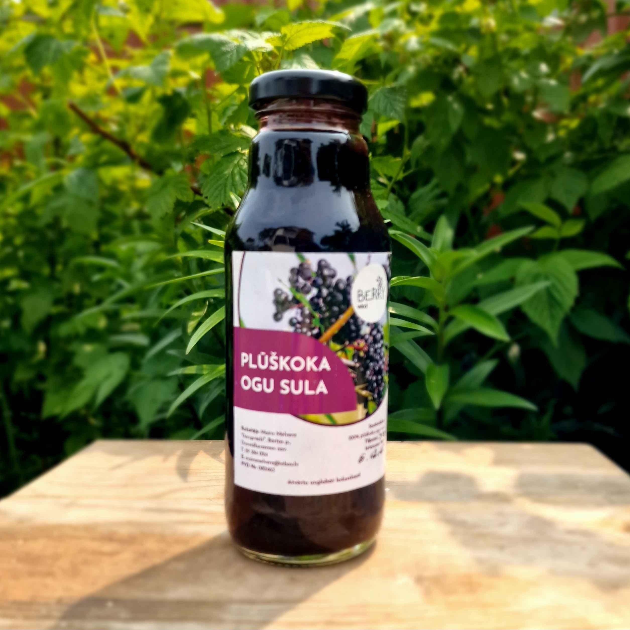 Plūškoka ogu sula 100 %, 300 ml