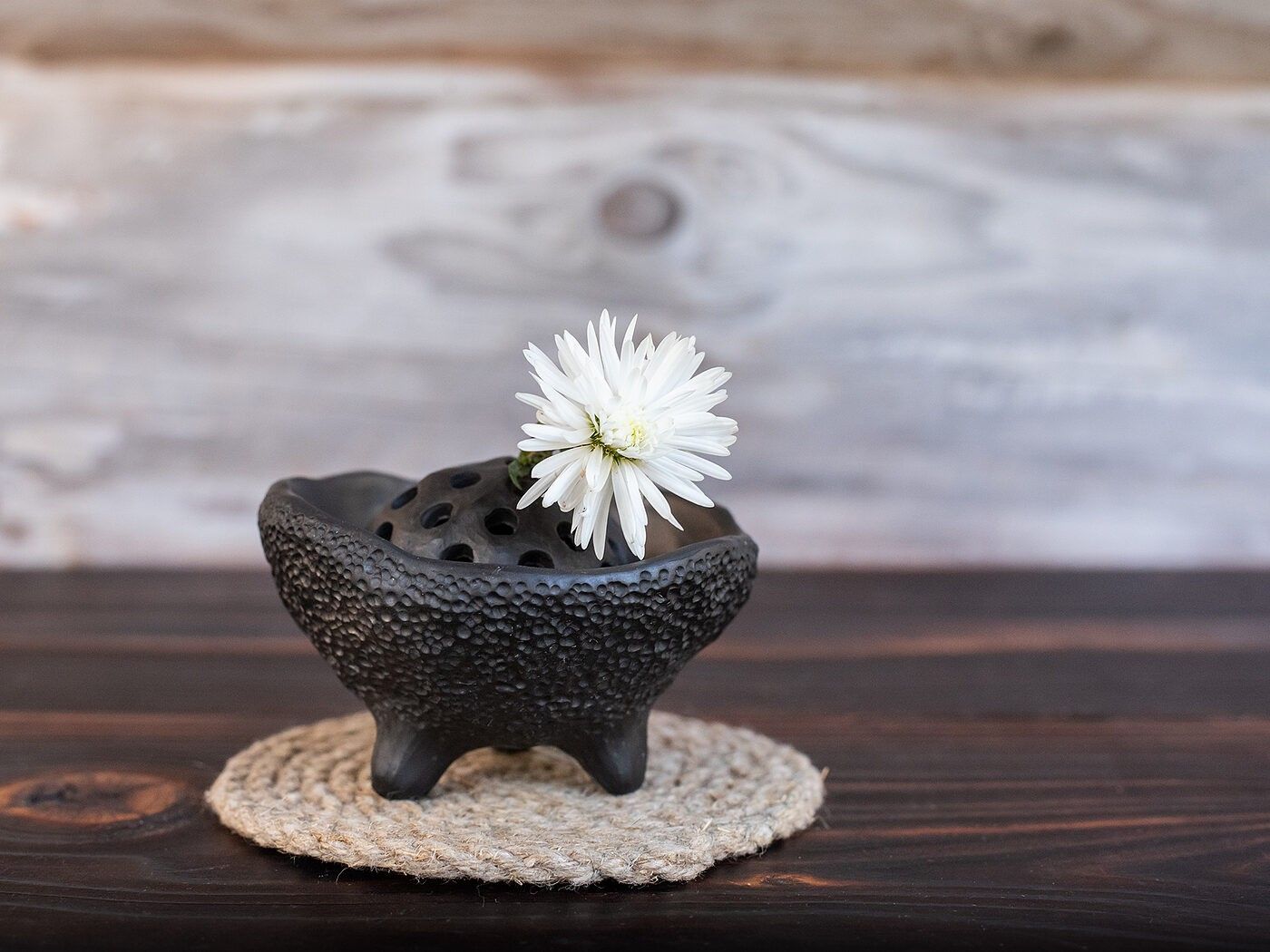 Vāze Clay & Wood Design, augstums 5 cm, keramika — attēls 3