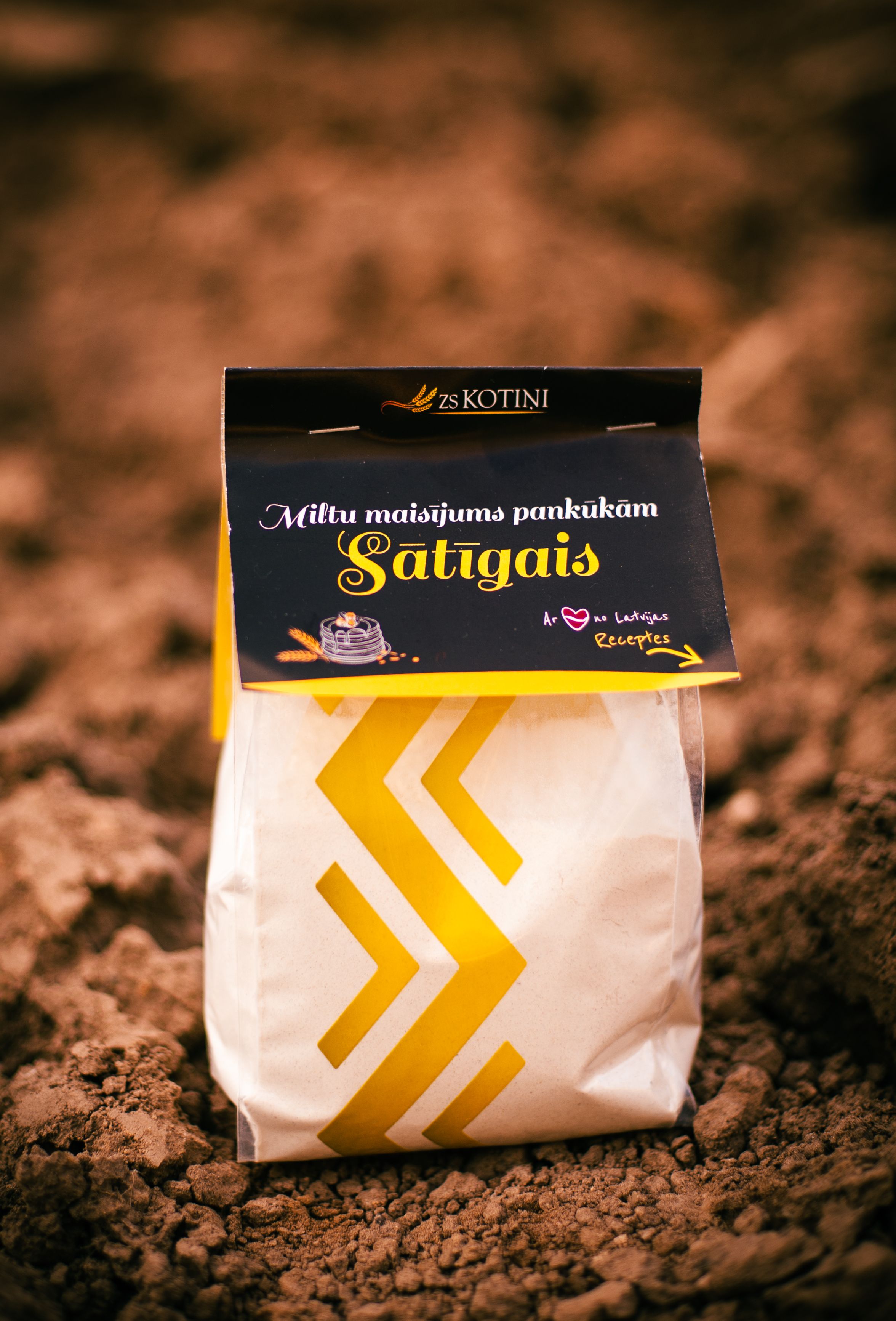 Miltu maisījums pankūkām „Sātīgais”, 0,5 kg — attēls 2