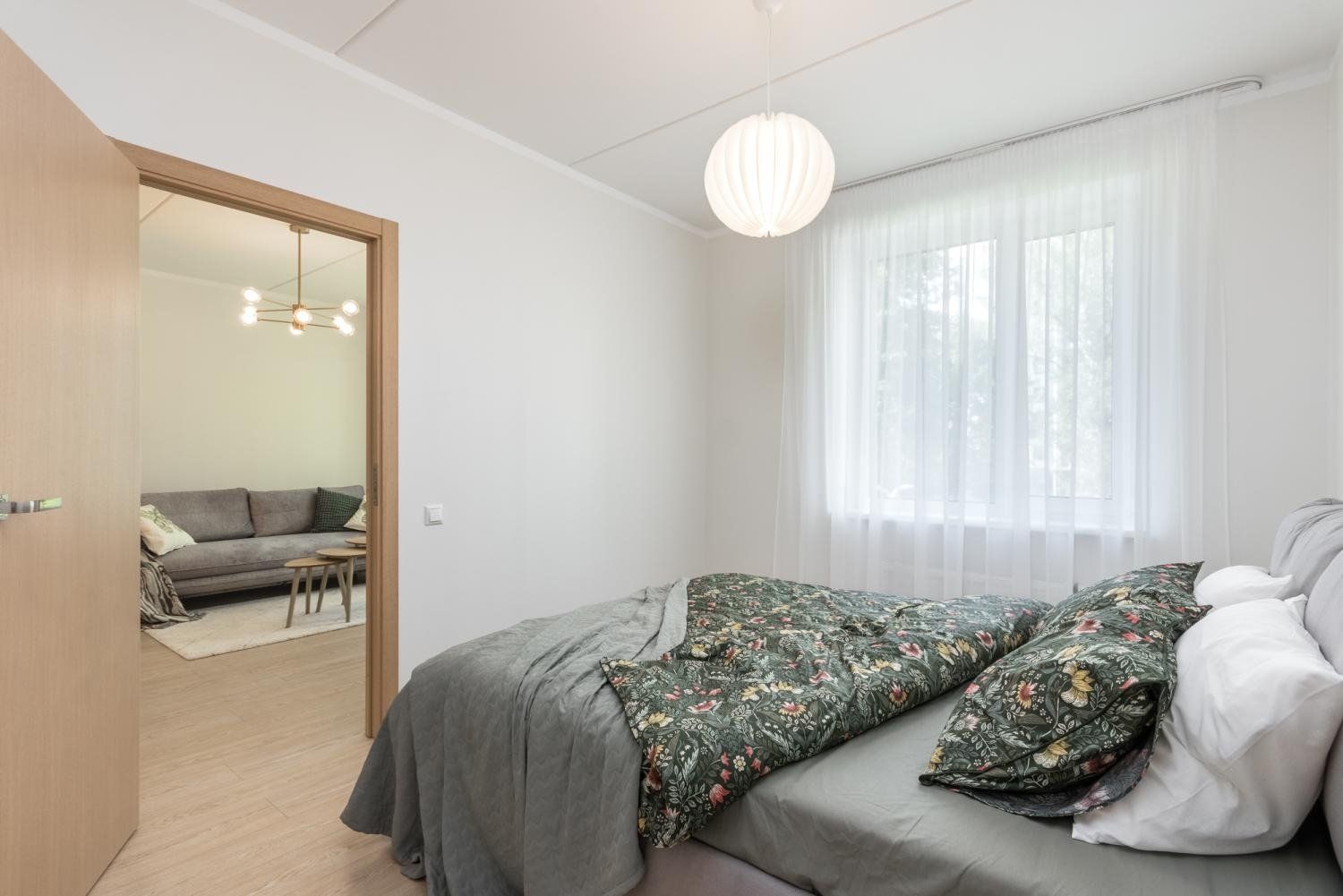 3 istabu dzīvoklis, Akāciju iela 2F, Imanta — attēls 2
