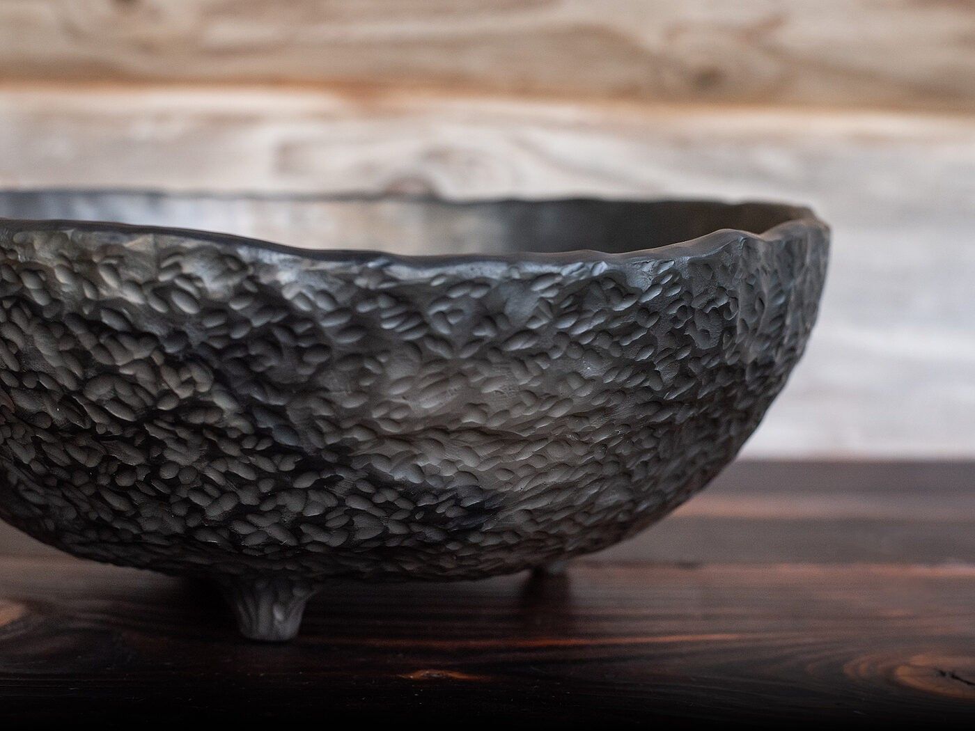 Servēšanas bļoda Clay & Wood Design, 24,5 cm, keramika — attēls 2