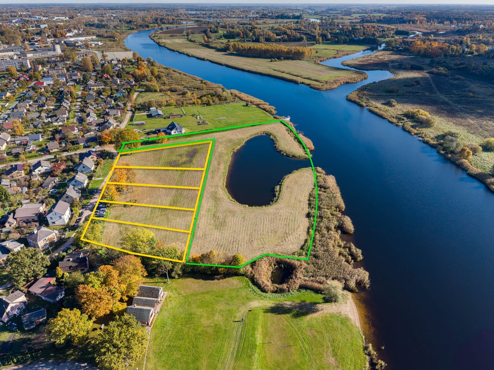 Zemes gabals 1813 m², Upes iela 3A, Jelgava — attēls 3